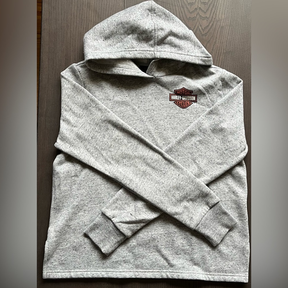 Harley-Davidson Gray Hoodie Sweatshirt